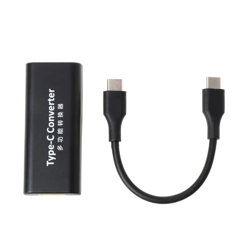 DC usb type C Мужской мощность зарядное устройство конвертер адаптер разъем для lenovo Dell
