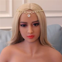 new luxury boho bridal head chain jewelry crystal forehead hair accesories for women wedding rhinestone head pieces headdress