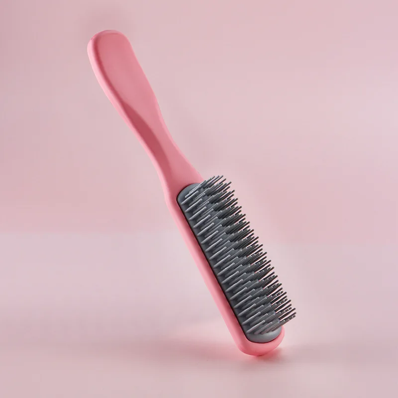 Массажная расческа для кожи головы Расческа с девятью рядами распутывания волос