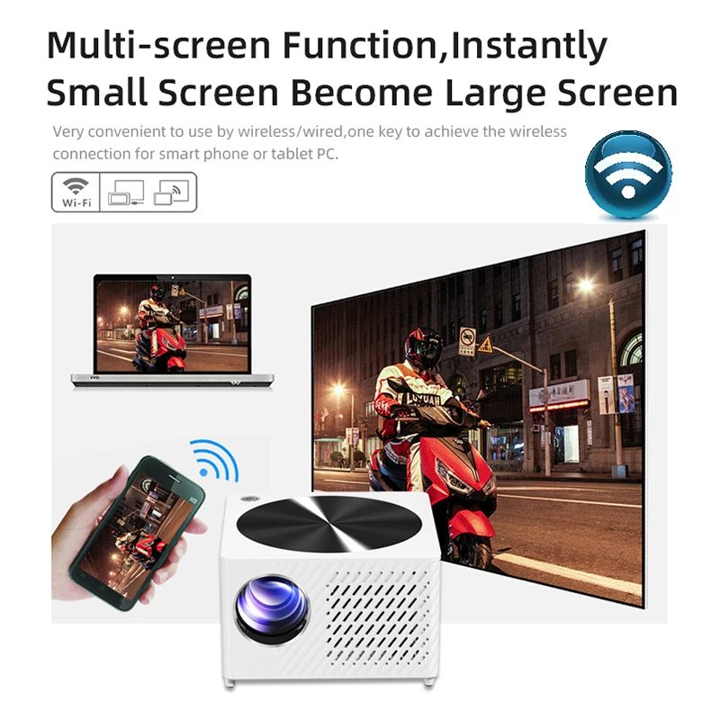 Новый проектор Vivicine K3 Full HD Android 9 0 1080p домашний кинотеатр с функцией синхронизации