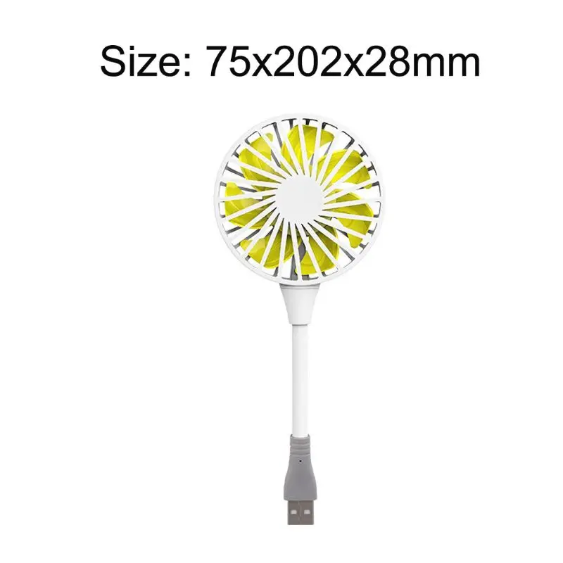 

Silent Goose Neck Office Flexible USB Fan Air Cooling Cooler USB Powered Fan For Laptop Desktop PC USB Charger Powerbank