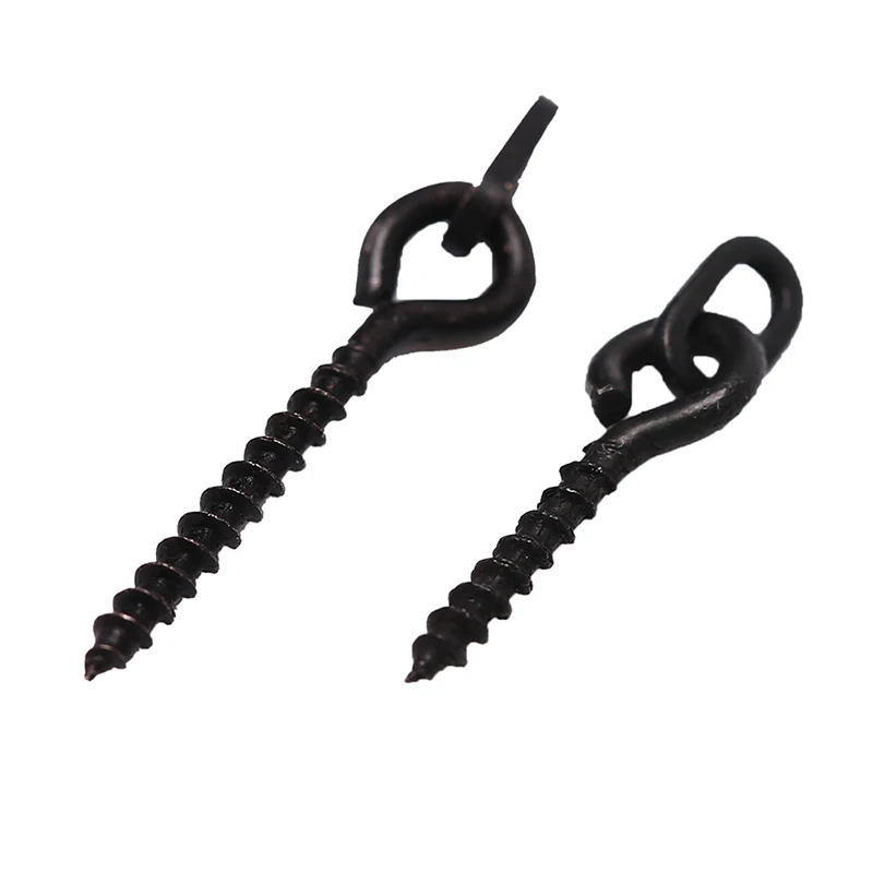 Screw connector with a rotary joint bait bracket carp fishing screw accessories matte black | Спорт и развлечения