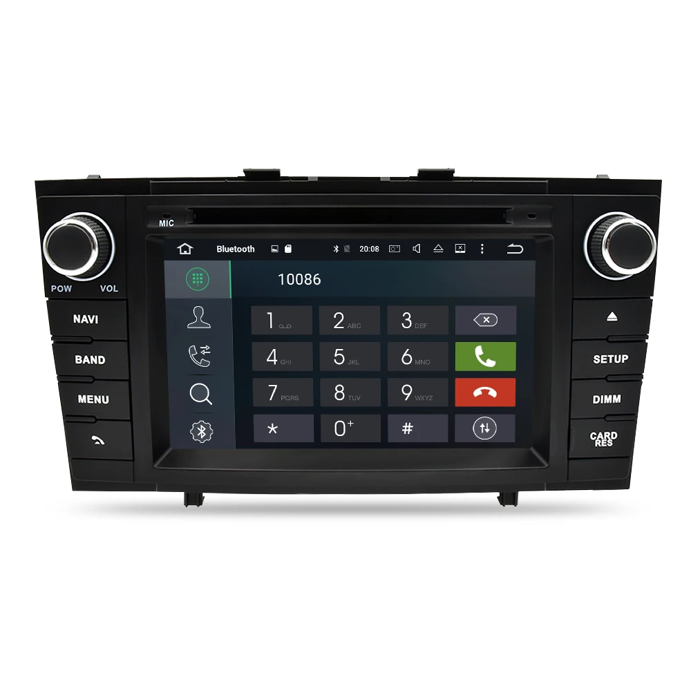 4G RAM Android 10 0 автомобильный Радио DVD GPS мультимедийный плеер для Toyota Avensis T27 2009 2015 WIFI