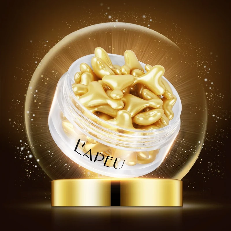 Sheep Placenta Gold Capsule Essence Hydrating Firming Skin Ant-wrinkle Anti-drying Face Serum | Красота и здоровье