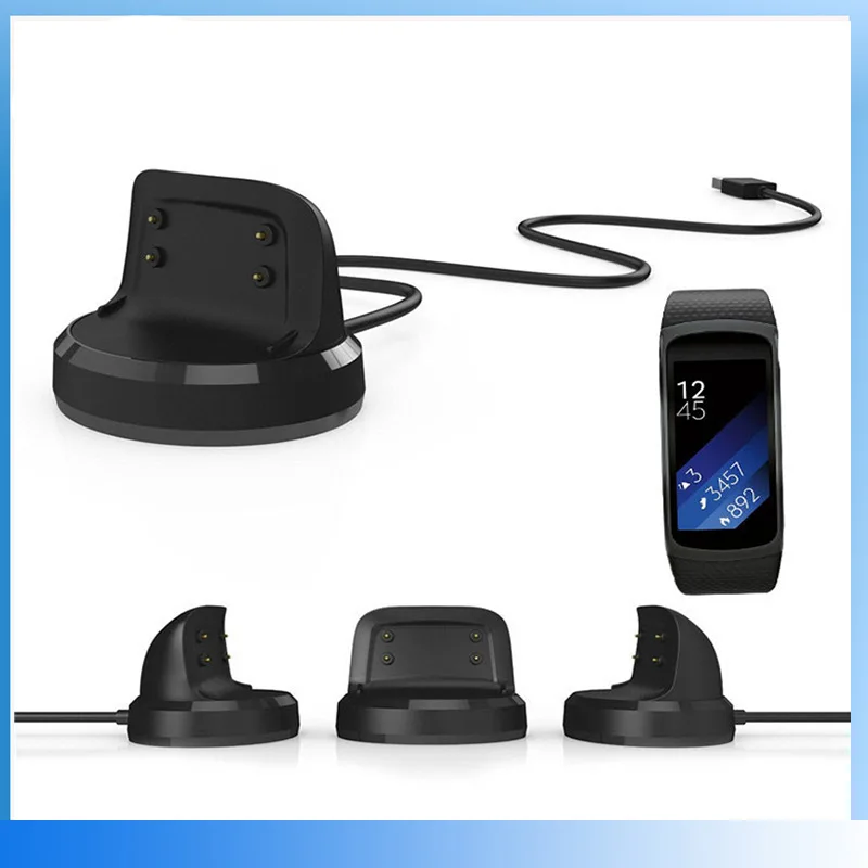 

Available in stock for Samsung Gear Fit2 PRO R365 watch charger R360 magnetic suction charger base.