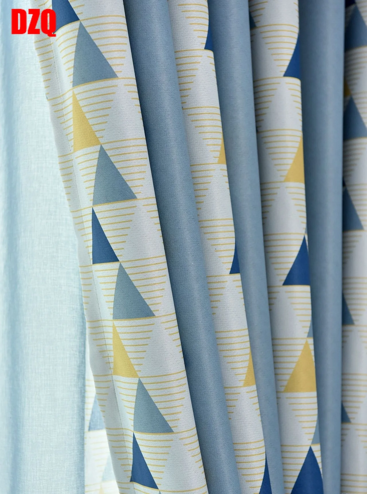 

Simple Modern Nordic Stripe Shading Curtains for Living Dining Room Bedroom.