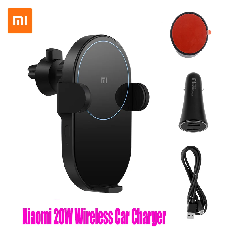Беспроводное автомобильное зарядное устройство Xiaomi Mi WCJ02ZM 20 Вт цвет