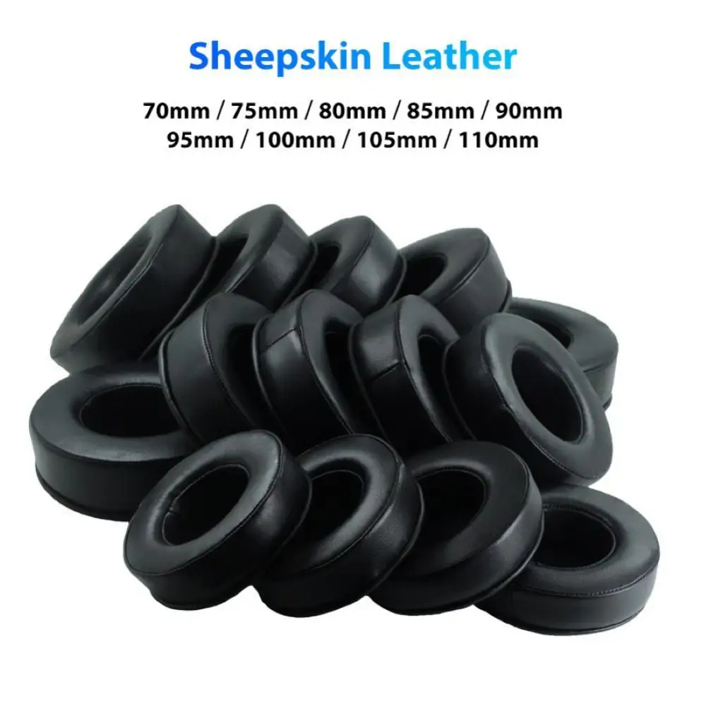 

1 шт., сменные наушники Bluelans из искусственной кожи, 70-110 мм, 80-110 мм