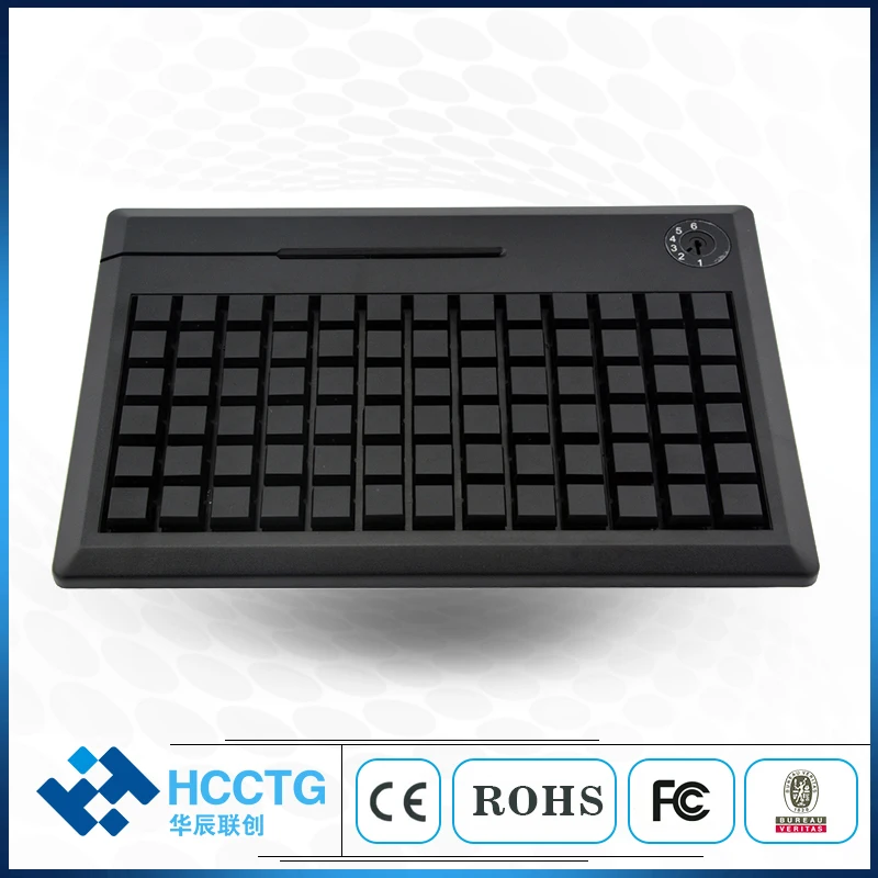 Программируемая клавиатура KB78 78 клавиш PS/2 интерфейс|msr| |