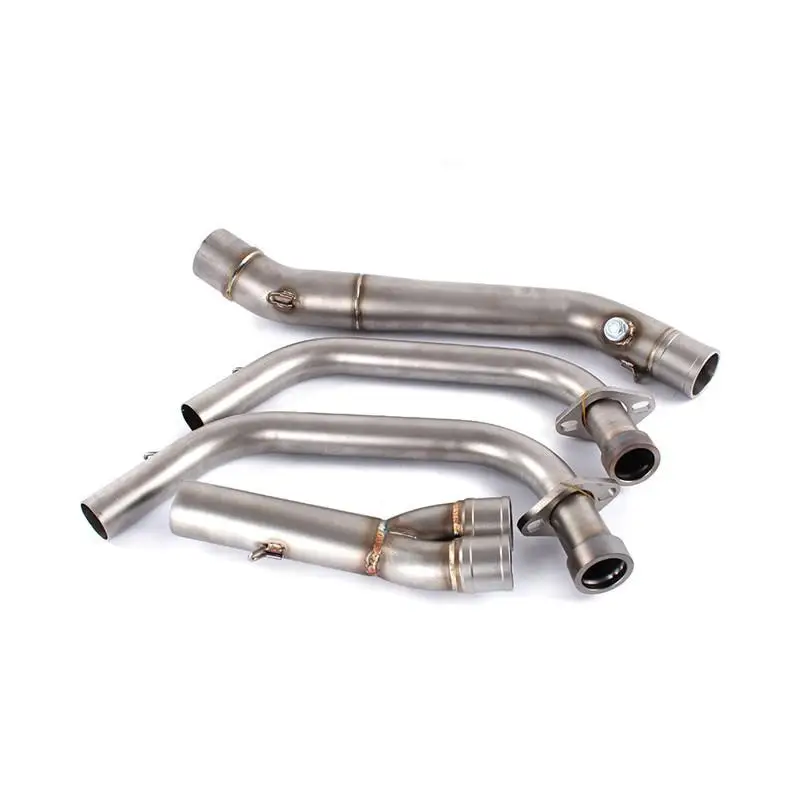 Motorcycle Middle Pipe Full System Modified Exhaust Slip-On for Yamaha MT03 MT-03 YZF R3 R25 YZF-R3 Accessories | Автомобили и
