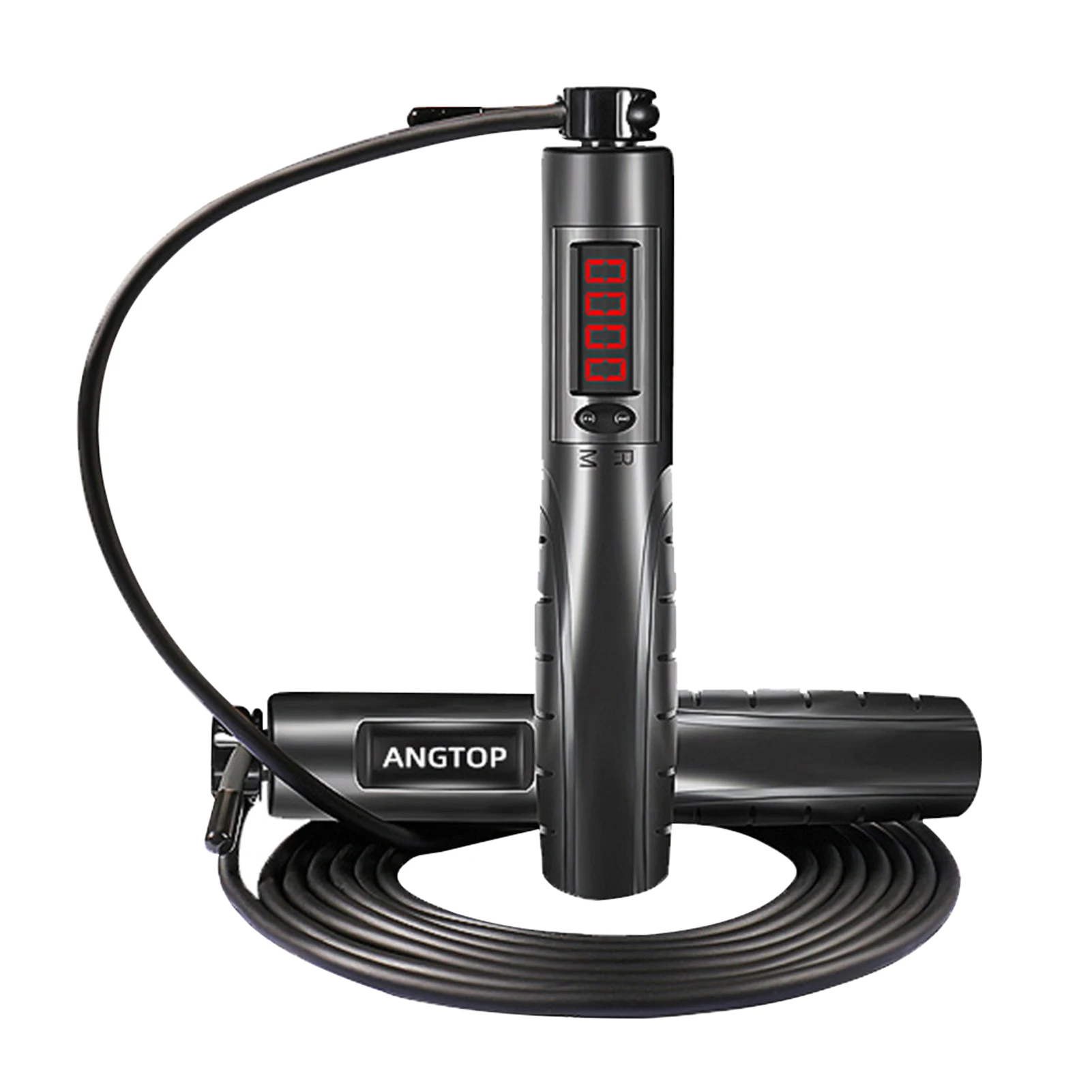 

С цифровым счетчиком, многофункциональная эргономичная ручка, нескользящая, для фитнеса, для мужчин, женщин, для дома, улицы, для взрослых, д...