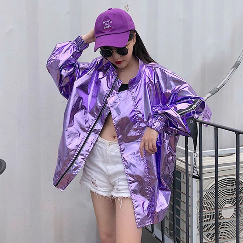 Harajuku оверсайз куртка женская 2020 весна осень Новое поступление верхняя одежда