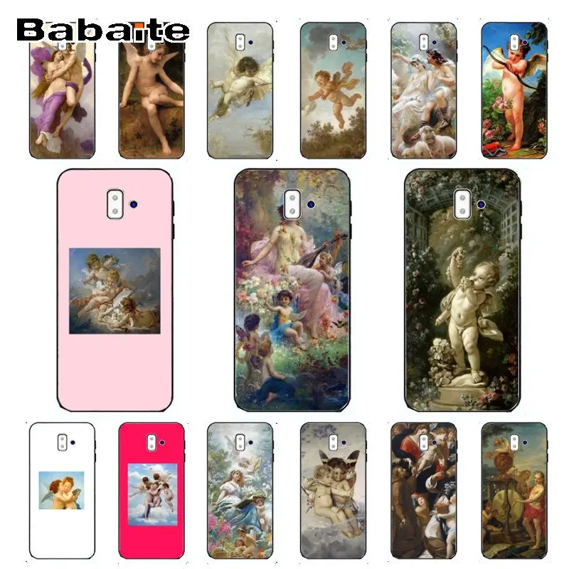 Ангела Купидона арт Краска для студийной съемки под заказ мягкий чехол телефона