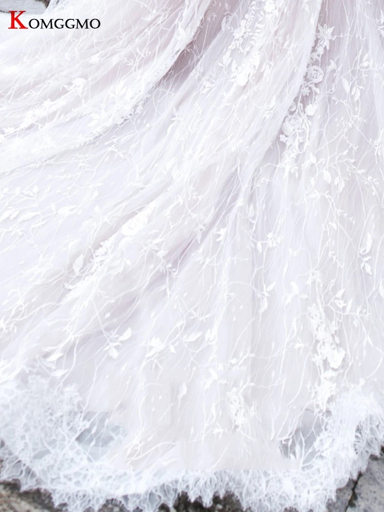 

Vestidos De Novia 2021 Hot Sale Sweetheart Neck Illusion Full Sleeve Bridal Ball Gown Elegant Cathedral Train Appliques Formal