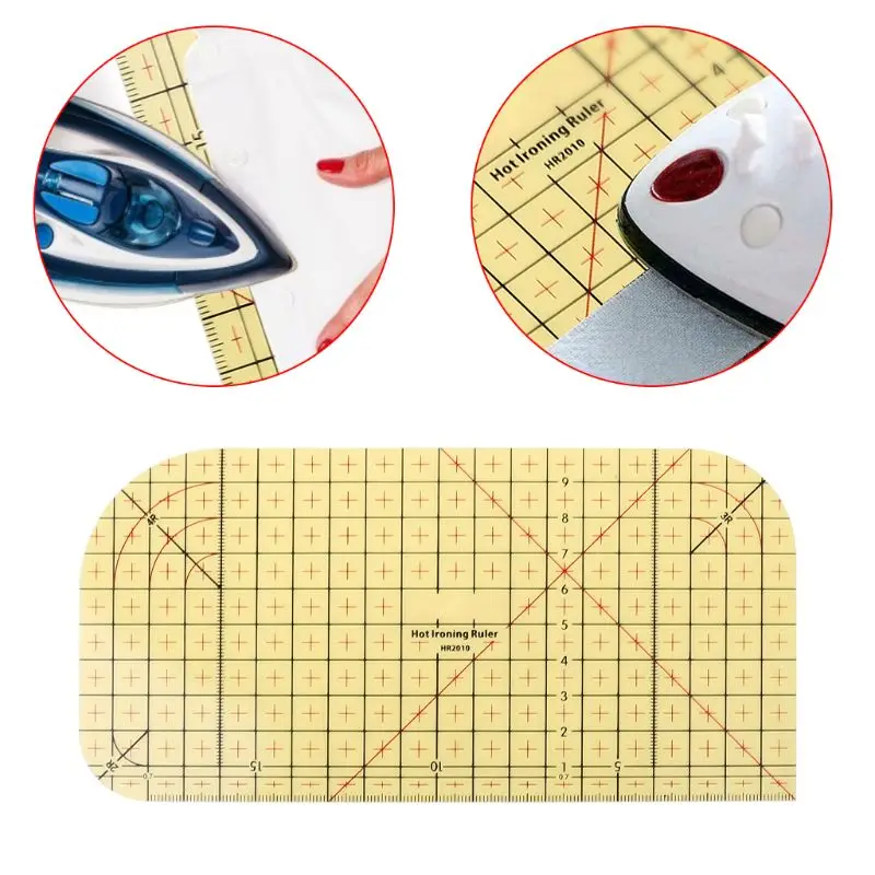 

high temperature ironing ruler, DIY, sewing accessories patchwork sewing tools New 2020