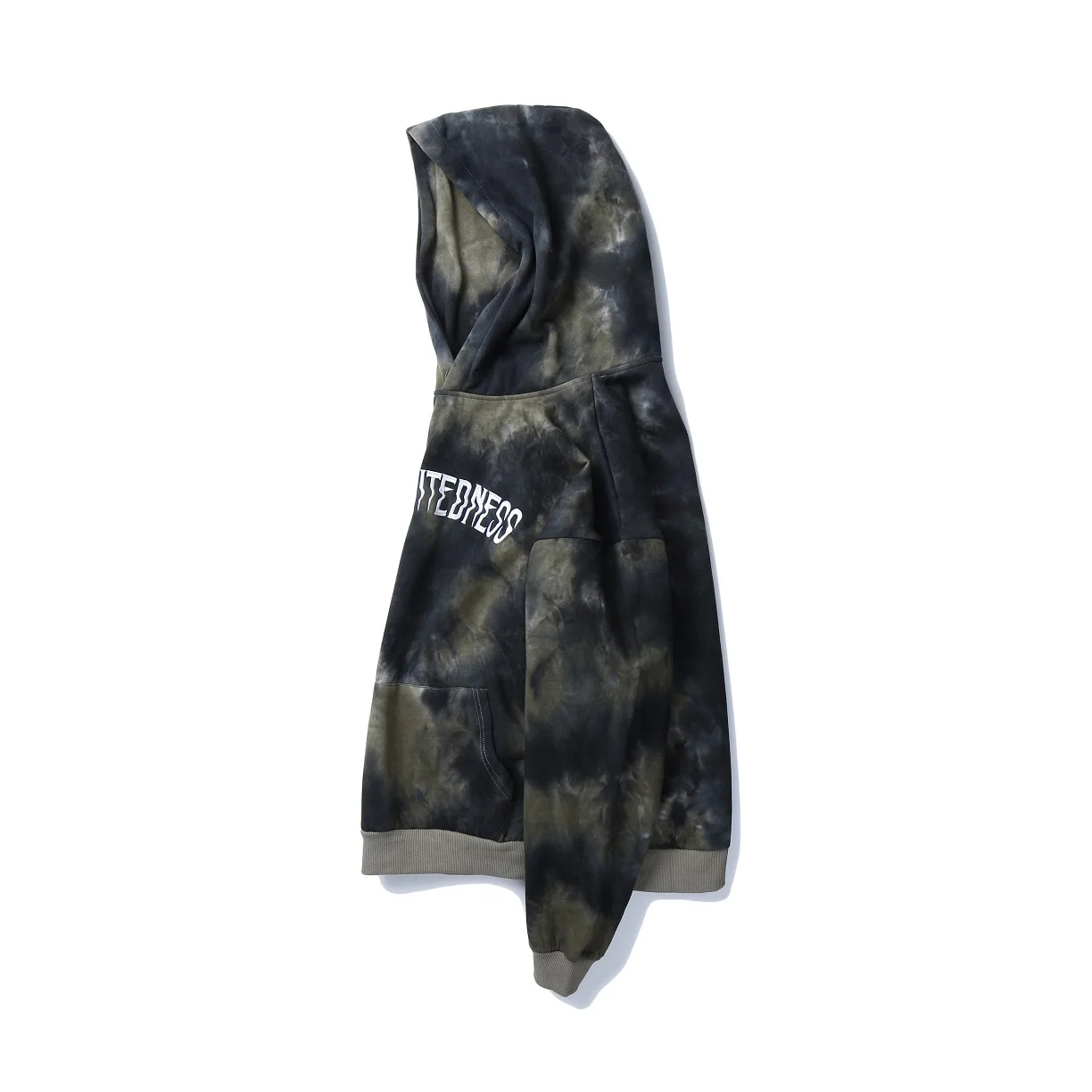 Мужская толстовка с капюшоном в стиле хип-хоп с принтом «Tie dye», уличная одежда в стиле «граффити», худи в стиле Харадзюку, пуловер, хипстерская одежда, осенняя толстовка с капюшоном