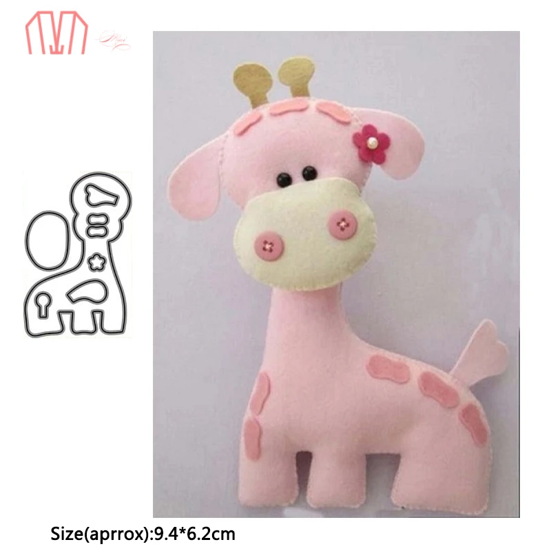 Маи животное жираф металлические режущие штампы трафареты для DIY скрапбукинга