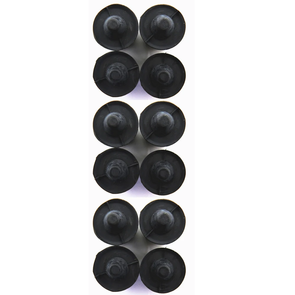 

12pcs 1K8837529 Car Interior Door Cushion Shockproof Rubber Buffering Stopper For VW Golf R32 MK6 Polo Sharan Scirocco Alhambra