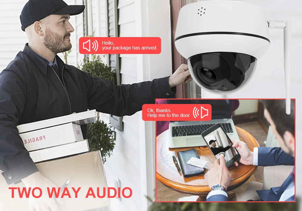 anpviz 5mp ptz wifi ip camera outdoor 5x zoom wireless security cctv camera two way audio mic speaker ir 30m ip66 camhi h 265 free global shipping