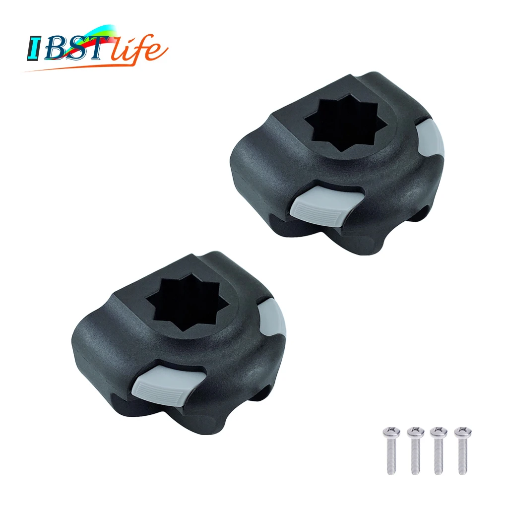 

2X Kayak Boat Sea Fishing Rod Support Holder Rack Mount Base Pole Tackle Kit Accessory for Fishing Rowing Boats Canoes Sailboats