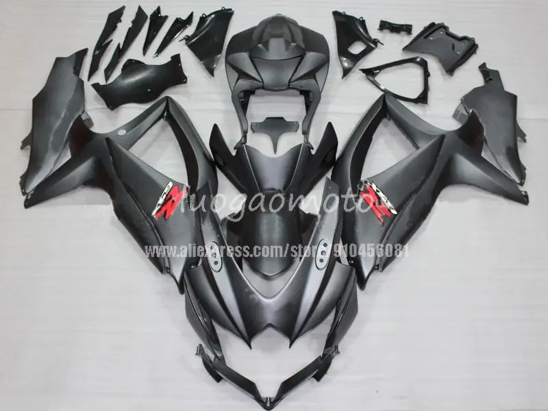 

Мотоцикл обтекатели комплект для Suzuki GSXR600-750 K8 2008 2009 2010 08 09 10 11 капоты корпусов впрыска ABS Кузов