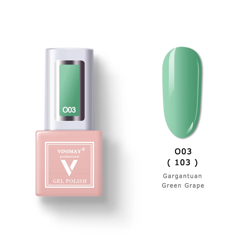 FO03 VINIMAY, Новое поступление, 60 цветов, УФ гель лак для ногтей, гель для ногтей, лак, грунтовка, замочить, дизайн ногтей, лак для ногтей, Гель-лак для ногтей - Цвет: FO03