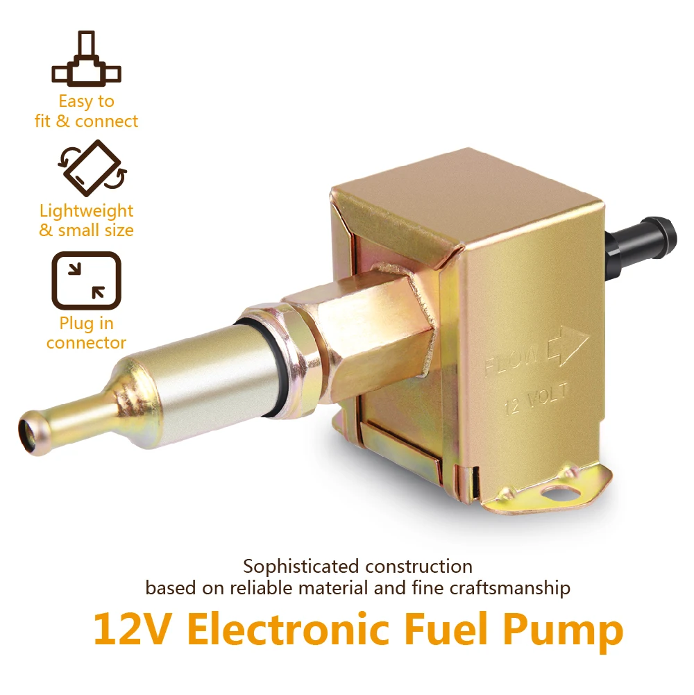 

CARBOLE 12V 95LPH 4-6 Psi Universal electric fuel pump Facet style Petrol Diesel Ethanol laboratory auto fuel pump