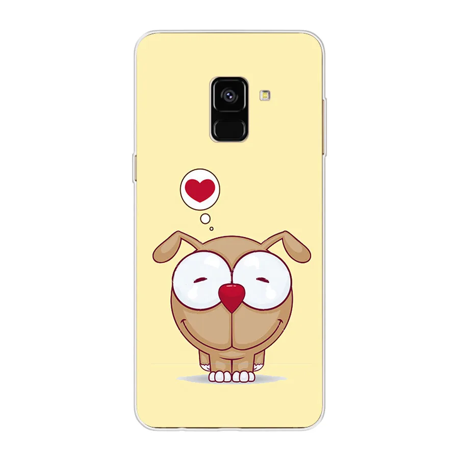 Ciciber чехол для телефона samsung Galaxy A6 A8 A7 A9 плюс 2018 Звезда мягкий из ТПУ с узором A5 A3 2016