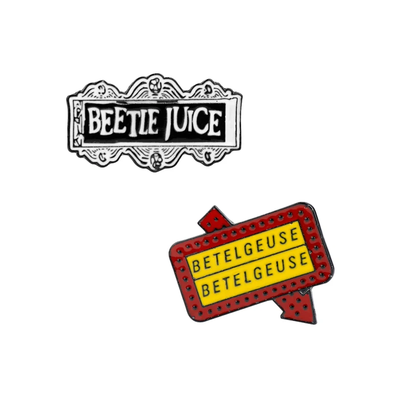 Эмалированная брошь betelguse в виде жука сока дорожный знак для рекламного щита