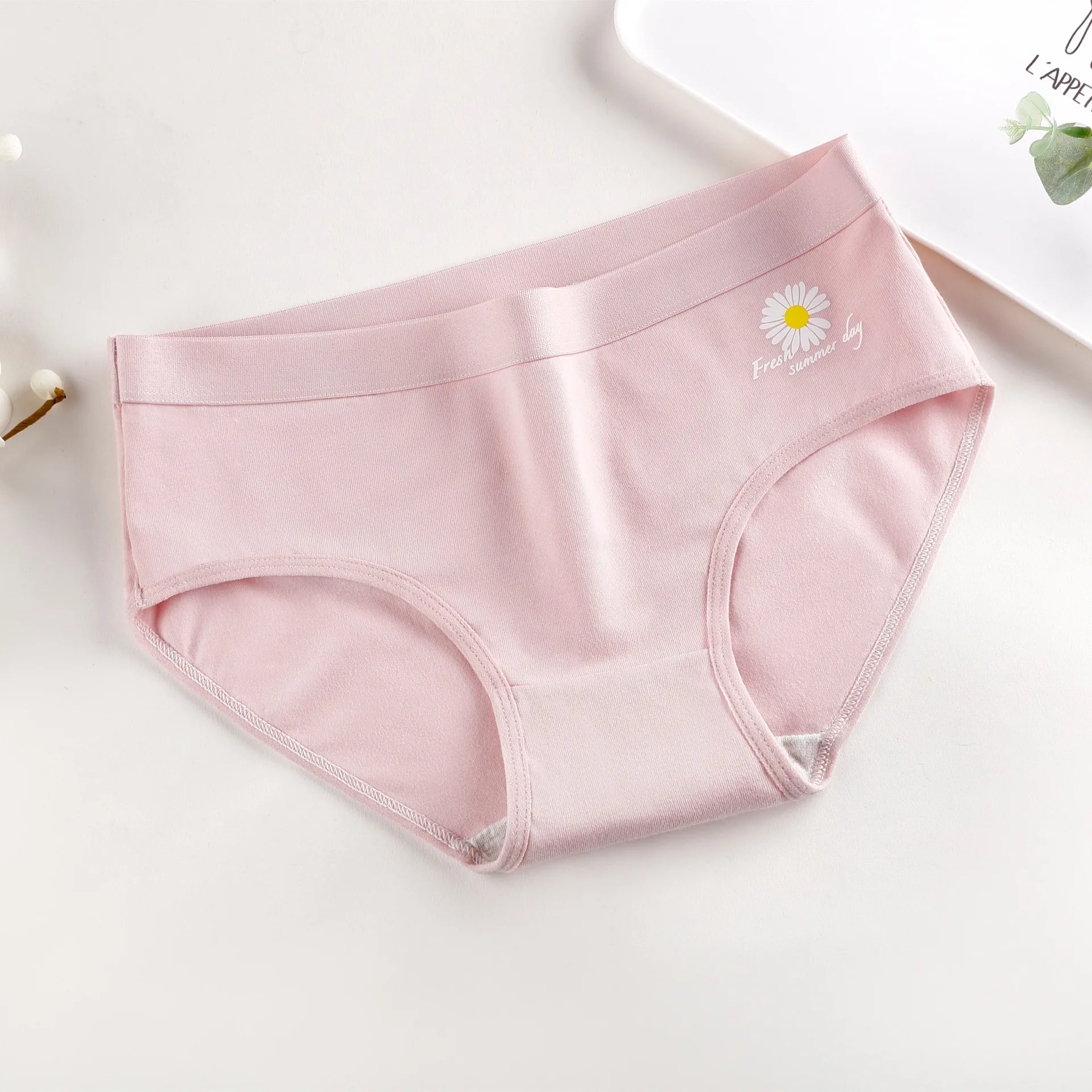 12 шт./лот женское нижнее белье летнее маленькое свежее дамское антибактериальные