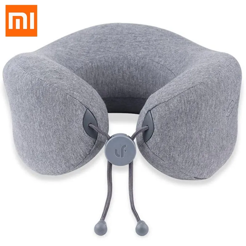 Массажная Подушка Xiaomi Lefan Massage Sleep Neck Pillow (Темно-Серый) Питание 2 батарейки АА 15