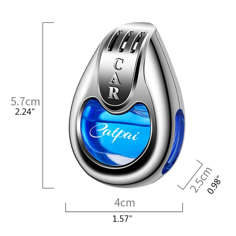 

Car Air Aromatherapy Freshener Auto Perfume Diffuser Interior Fragrance Essential Oil Clip Decoration