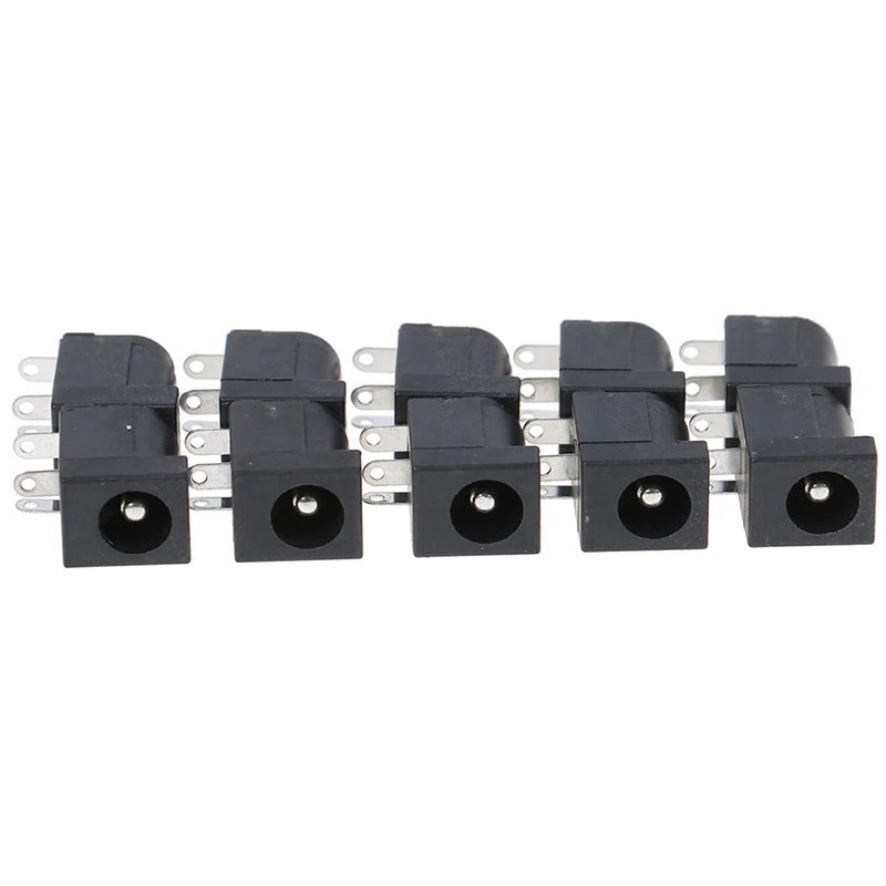 

10pcs DC-005 PCB Mount 5. x2.5 mm Female DC Power Jack Plug Socket Connector DC005