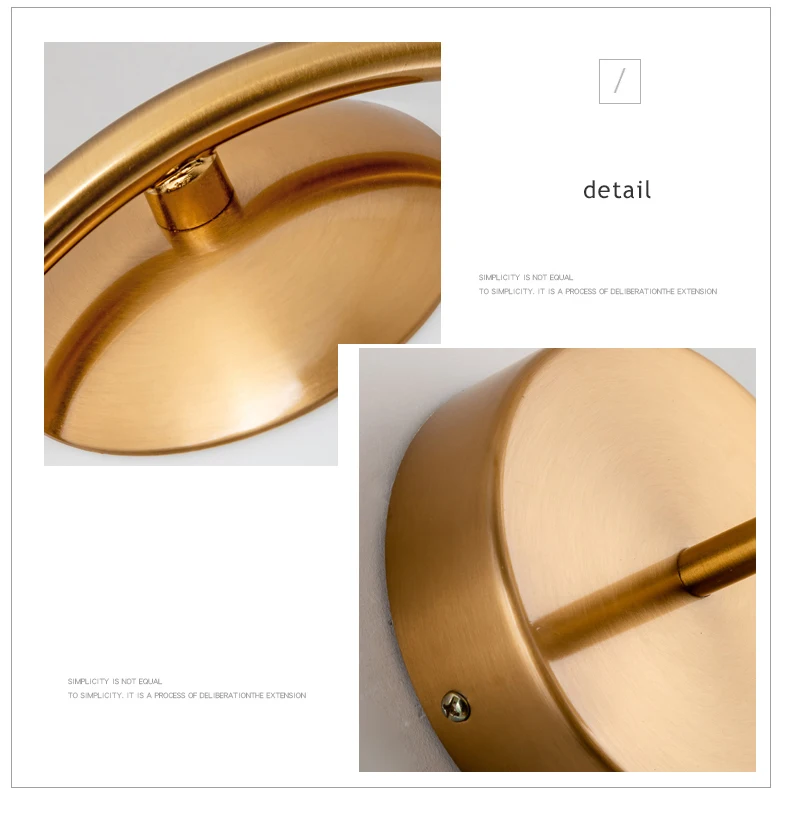 Art Deco Bedroom Bedside Wall Lamp Nordic Glass Ball Wall Lighting/Light Modern LED Wall Light