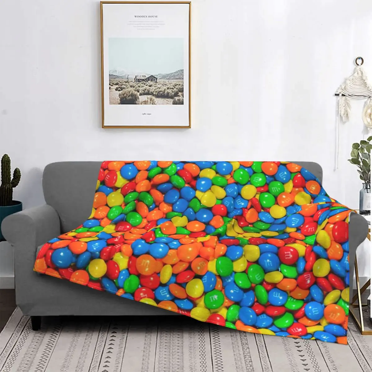

M & M-Manta a cuadros para cama, colcha de verano, 150