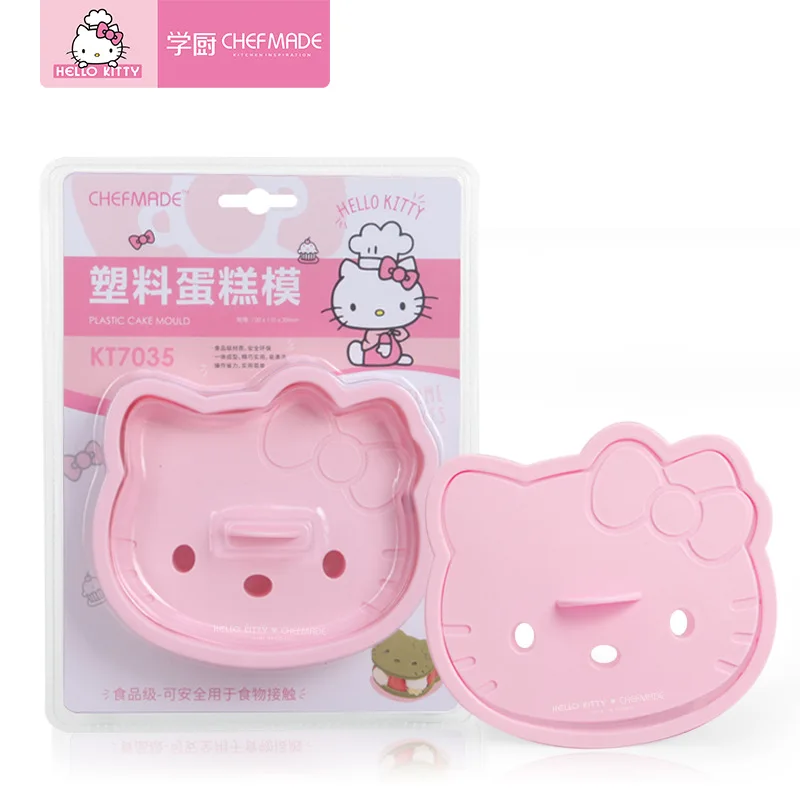 HELLO KITTY кухонные детские милые кошачьи пластиковые diy Формочки для торта