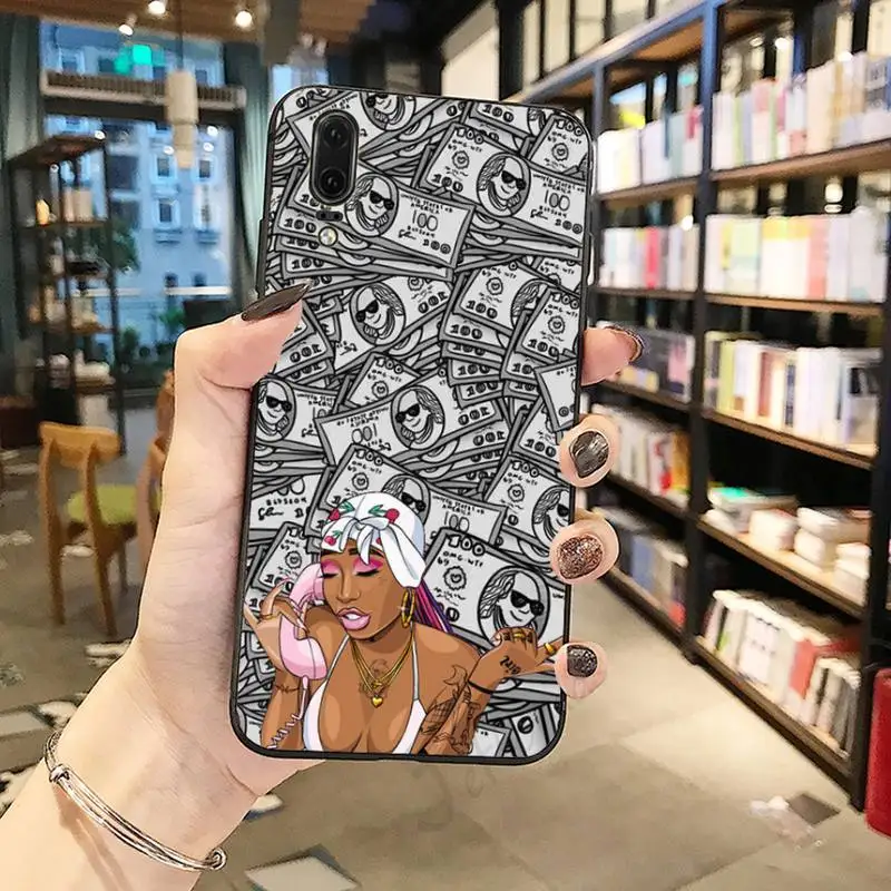 

Cool Bad Girl Phone Case For Huawei honor Mate P 10 20 30 40 Pro 10i 9 10 20 8 x Lite