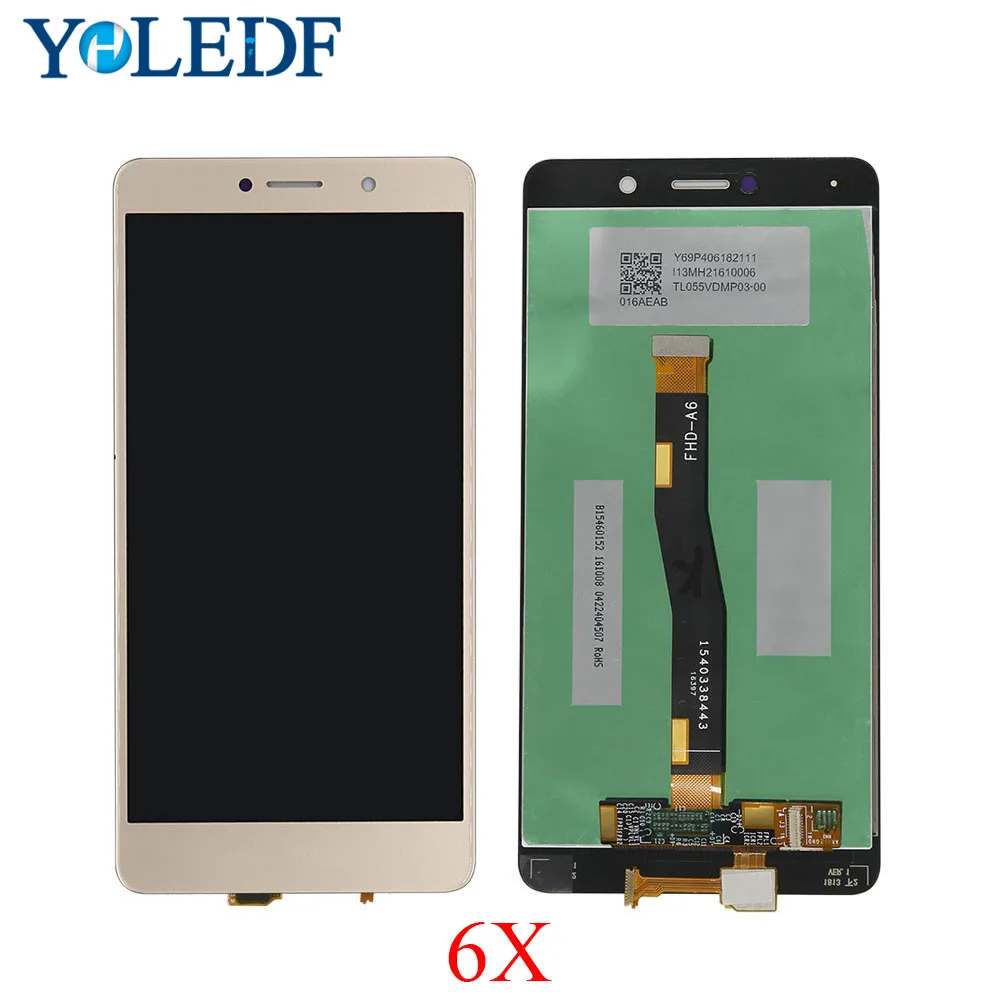 Для huawei Honor 6X ЖК дисплей BLN L24 AL10 L21 L22 Дисплей сенсорный экран матрица дигитайзер в