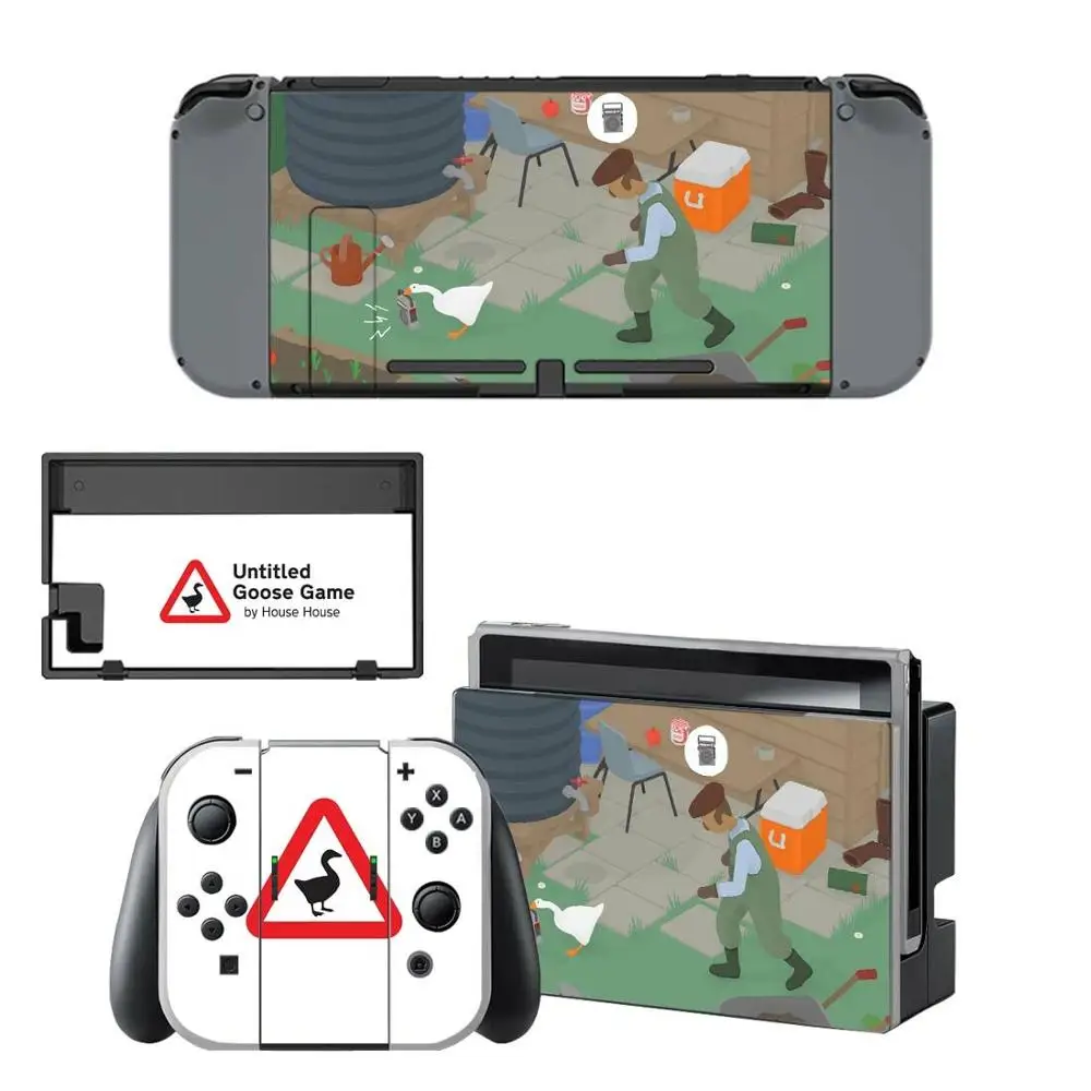 Untitled Гусь игра виниловая кожа Zend переключатель наклейка для nintendo полный набор