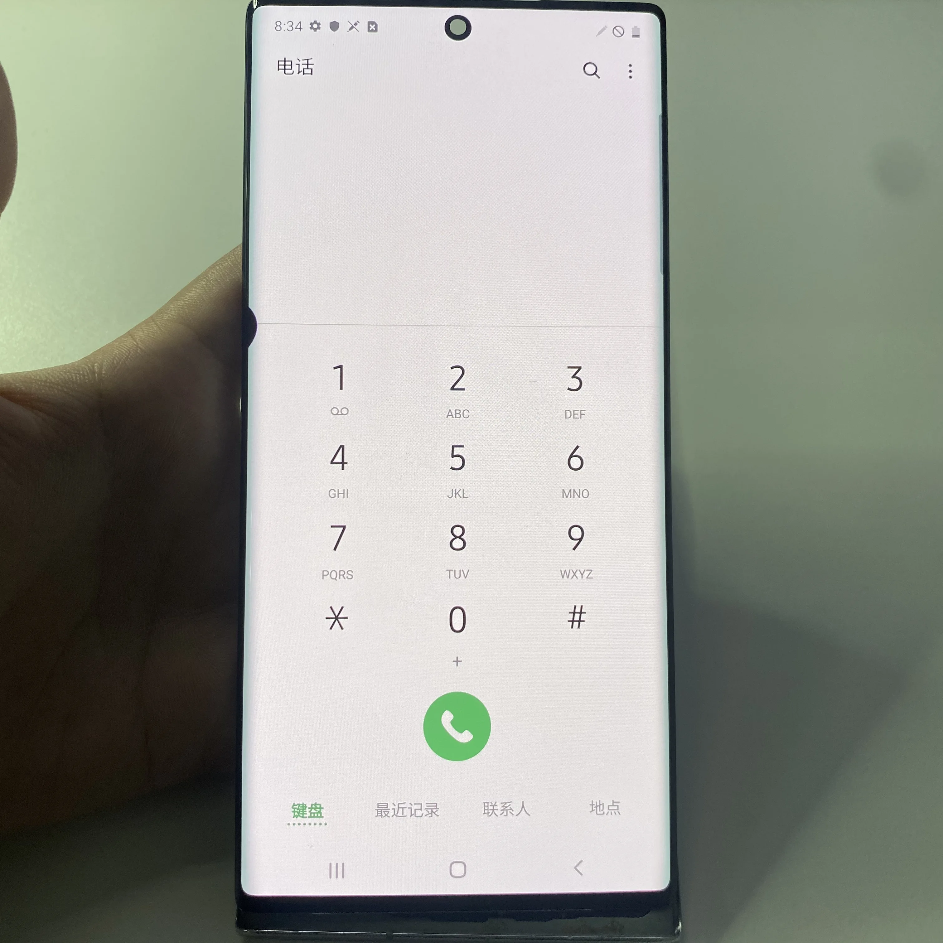 Оригинальный дефектный точечный провод для Samsung Galaxy Note 10 N970F ЖК-дисплей сенсорный