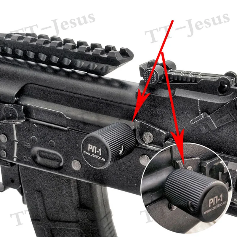 AK47 ручка для зарядки Rp-1 Zenitco страйкбол Ak 74u /M14 болт захват аксессуары охоты Черный