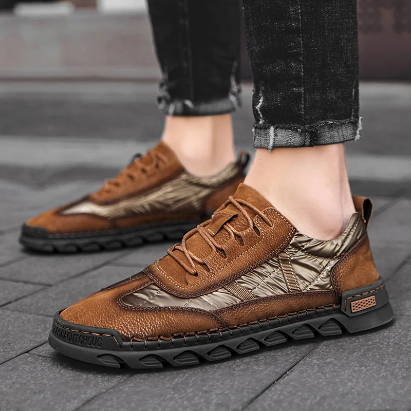 

New Men Fashion Sneakers Breathable Casual Shoes Lightweight Comfortable breathable and non-slipTrainers Large size 38-48