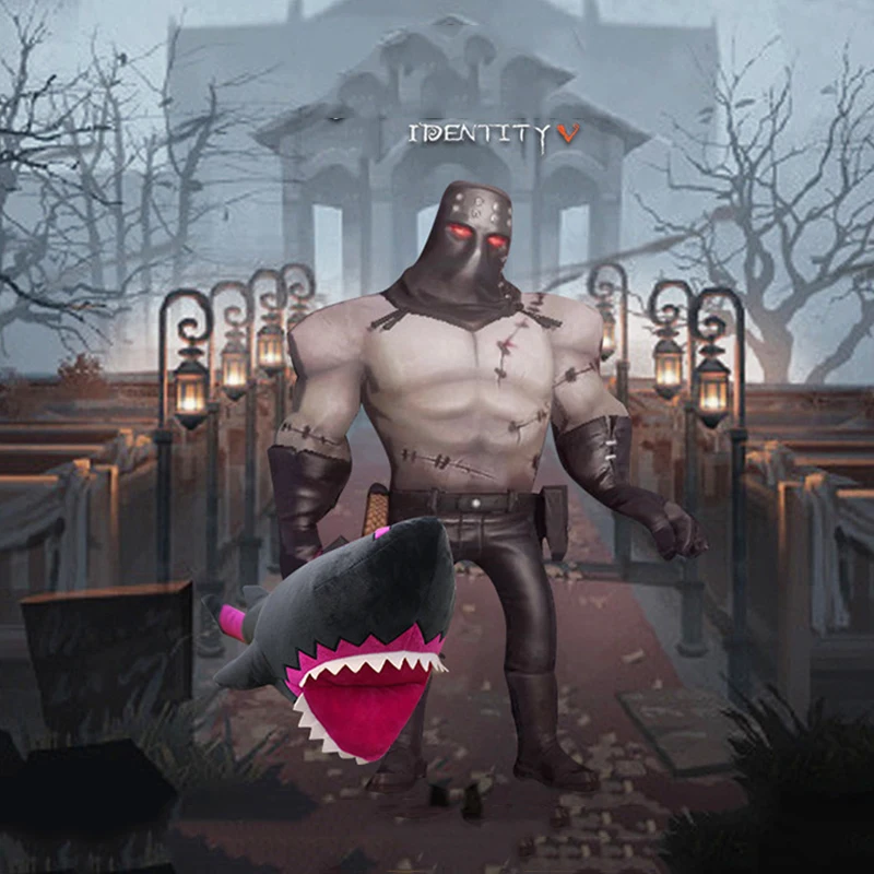 Игра личных данных в Косплэй Опора ад Эмбер Лео Бека кукла-акула игрушка подушка