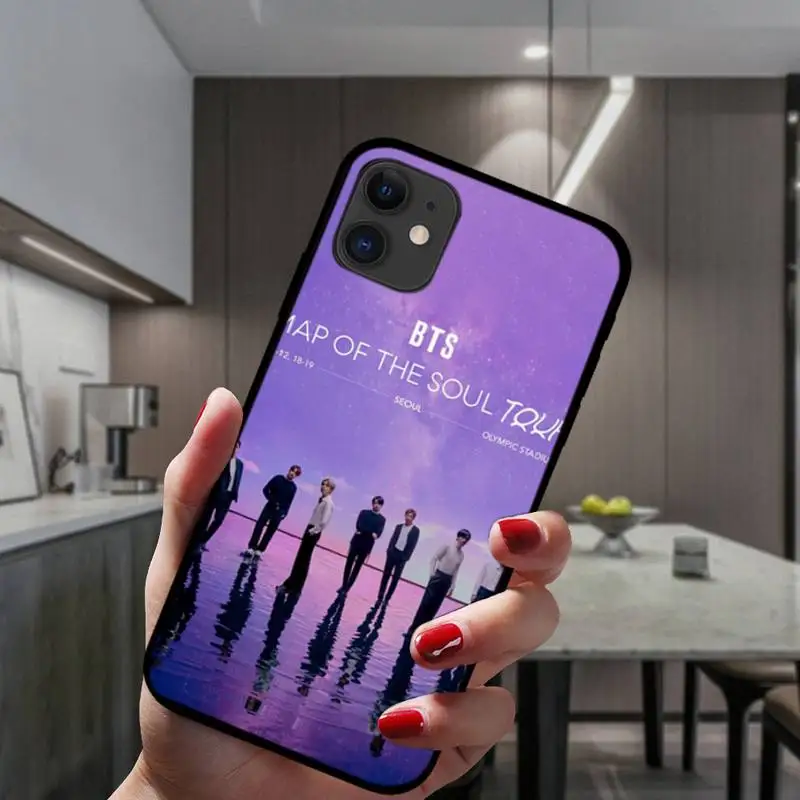 

ZFGHSHYQ Man Singing Group Kpop Phone Case For IPhone 6 6s 7 8 Plus X Xs Xr Xsmax 11 12 Pro Promax 12mini