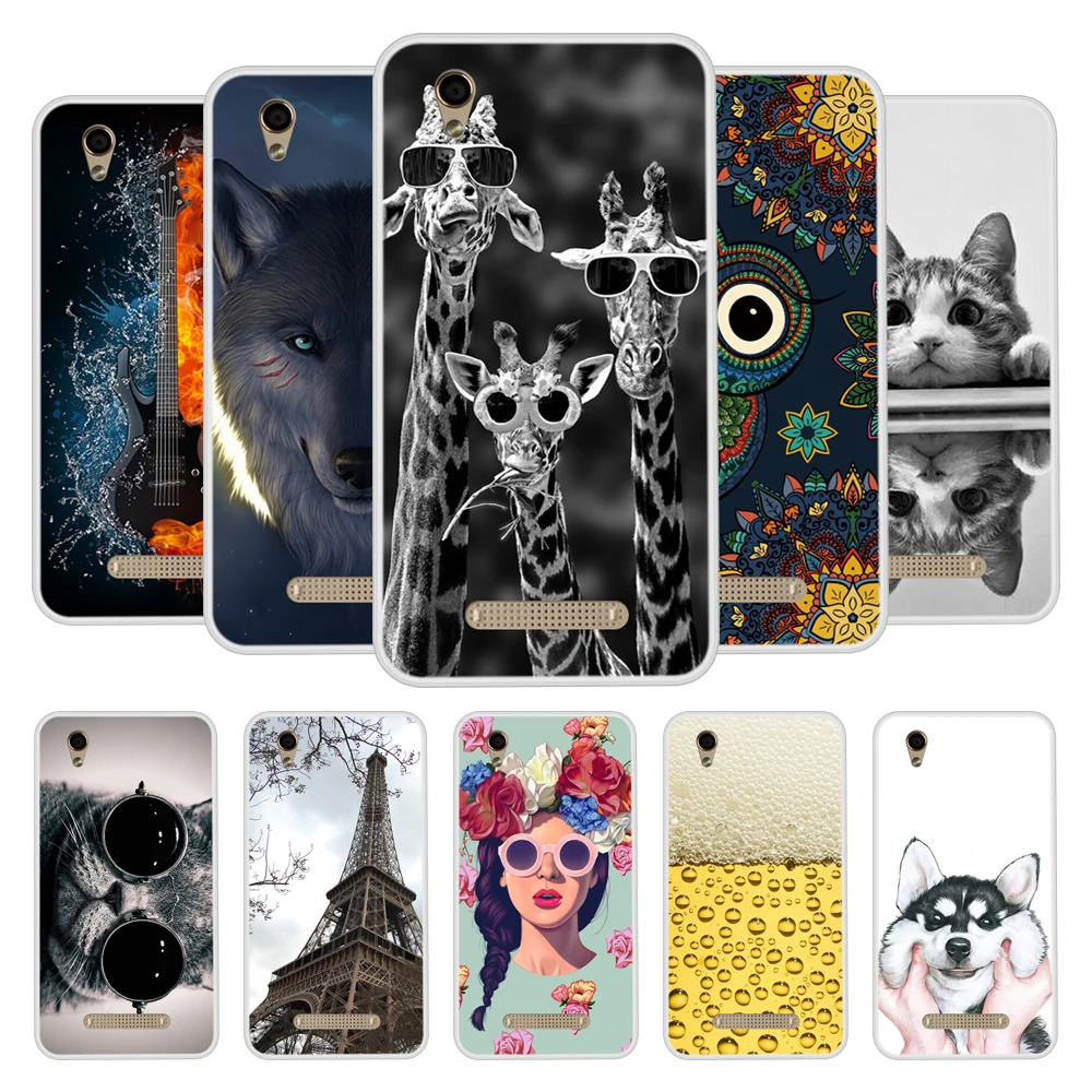 Чехол для ZTE Blade X3 Мягкий Силиконовый ТПУ шикарный узор окрашенные чехлы