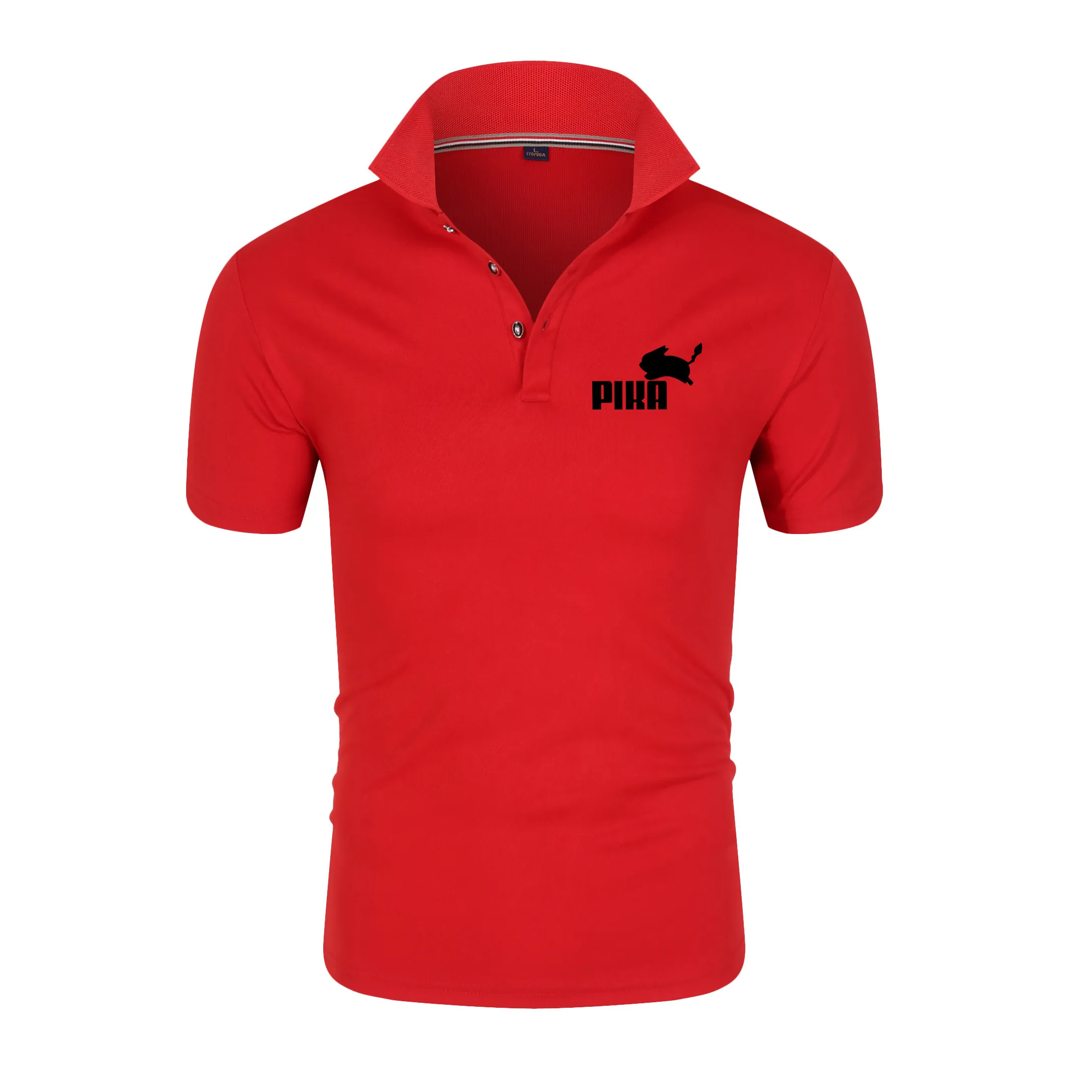 

Brand Men's Polo Shirt Summer Short Sleeve Classic Men's Fashion Business Clothing Casual Cotton Luxury Designer Slim Print