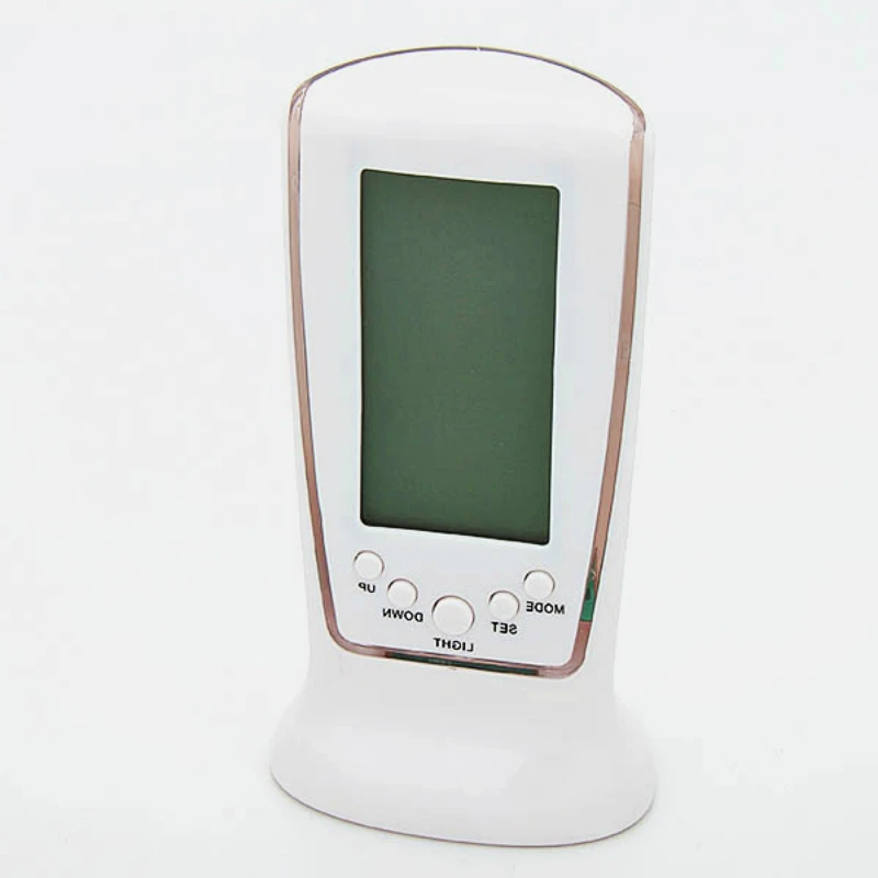 Led Electronic Luminou Snooze Ray Light Calendar Thermometer Dawdler Digital Alarm Clocks Timer |
