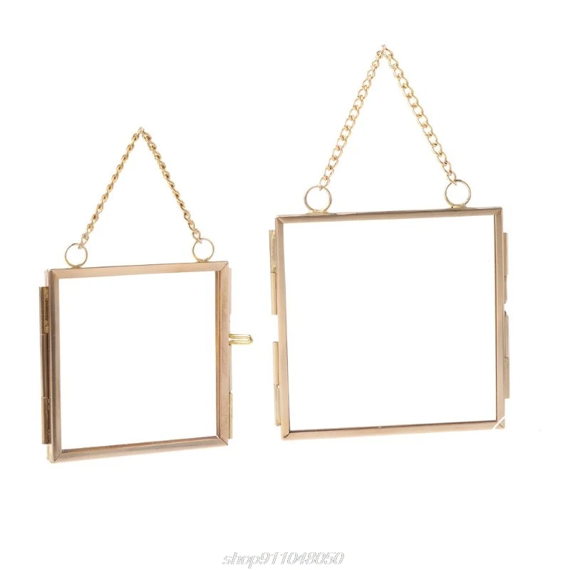 Креативная металлическая фоторамка сделай сам в стиле ретро высокопрозрачная