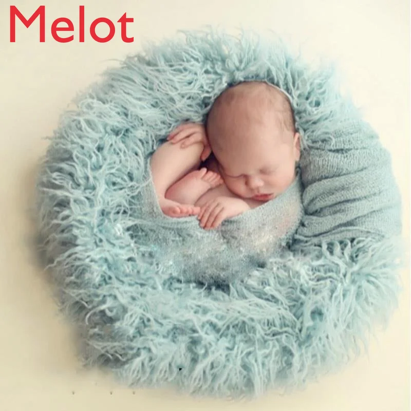 

Высококачественная Роскошная детская одежда для фото одного месяца реквизит для детской фотосъемки длинное одеяло для детской фотосъемки