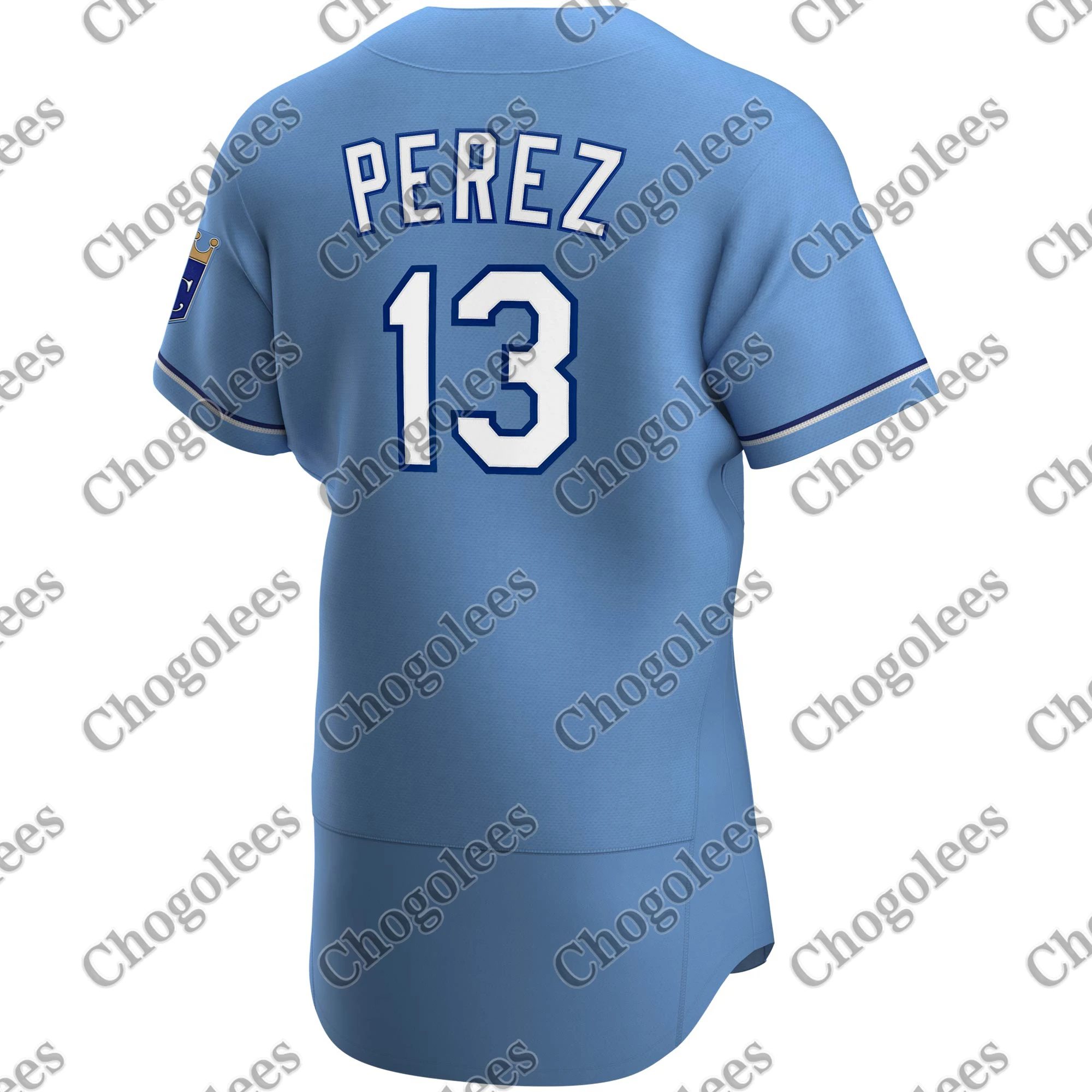 

Baseball Jersey Salvador Perez Kansas City Alternate 2020 Player Jersey - Light Blue